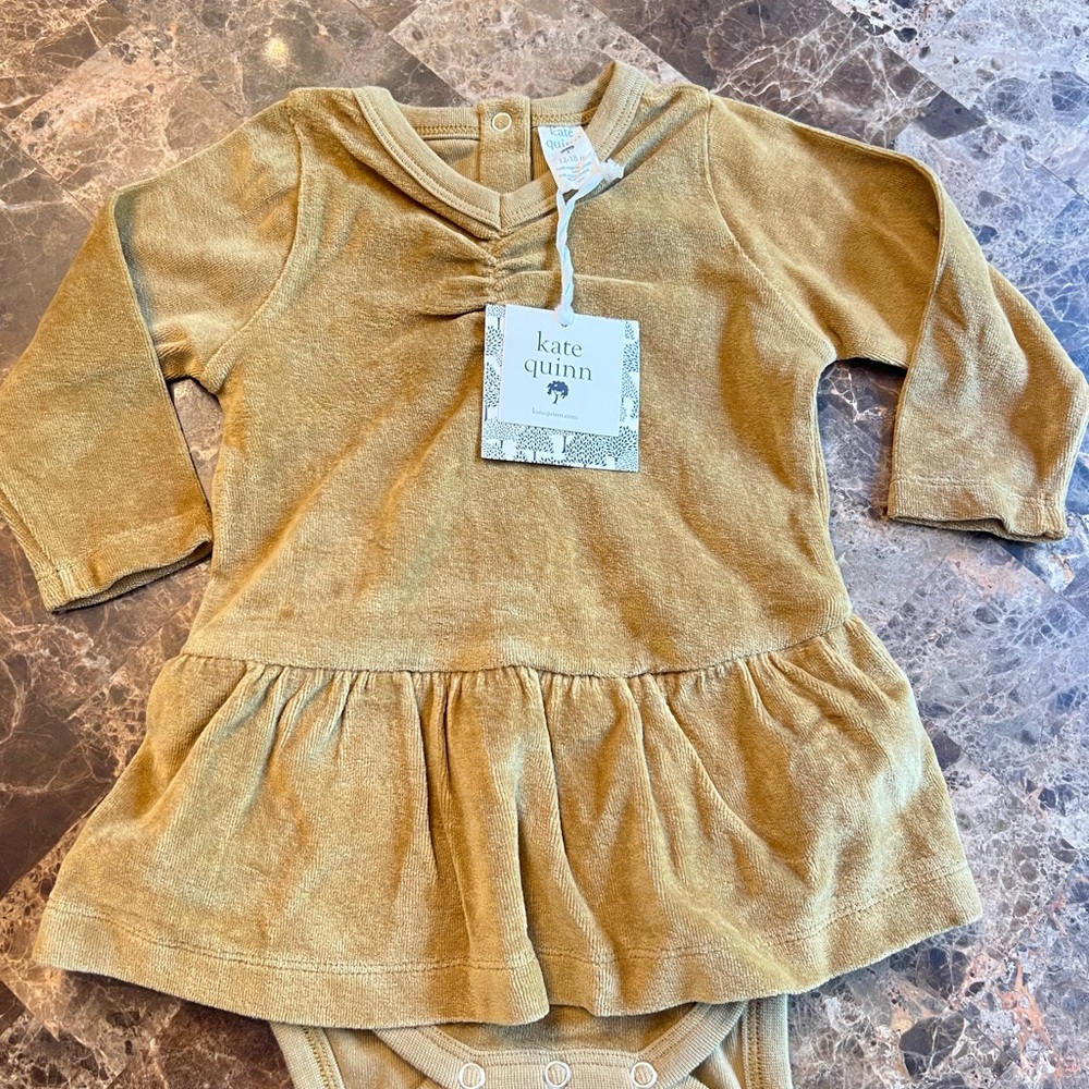 Kate Quinn Olive Baby dress